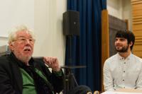 Image of Harrison Birtwistle and student