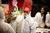 Image of children in masks