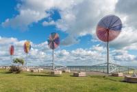 Image of Beacons, Conrad Shawcross art installation