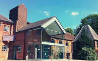 image outside building of Farnham Maltings