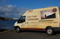 Photo of van on quayside