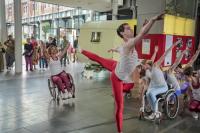 Photo of a performance at Swansea’s National Waterfront Museum