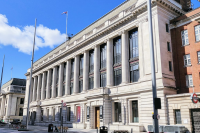 The Science Museum, London, as seen from Exhibition Road