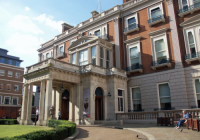 Front entrance to the Wallace Collection, Manchester Square