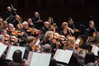 Royal Liverpool Philharmonic Orchestra strings section