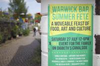 Image of Warwick Bar fete poster