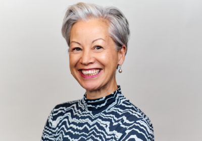 A headshot of Jacqueline de Rojas