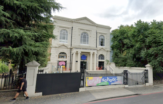 The exterior of the Crafts Council building in London