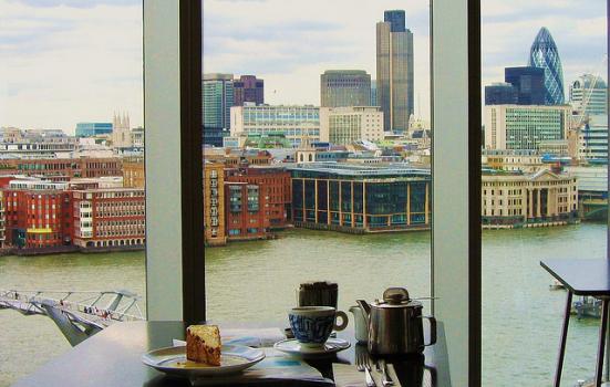 View from the Tate Modern cafe