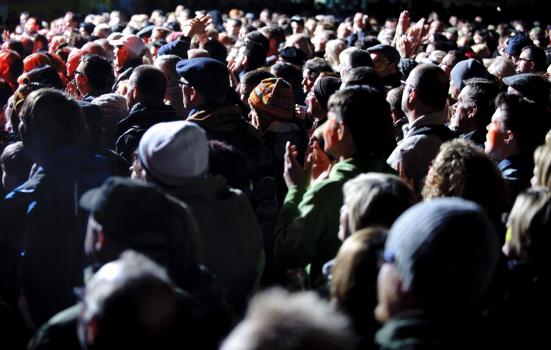 Photo of rows of an audience