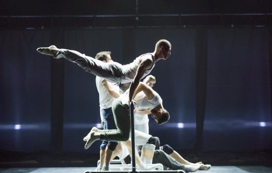 Photo of dancers on stage