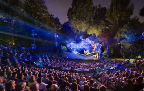 Photo of performance at Regent's Park open air theatre