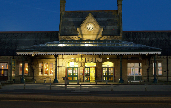 Exterior of Morecambe arts venue The Platform