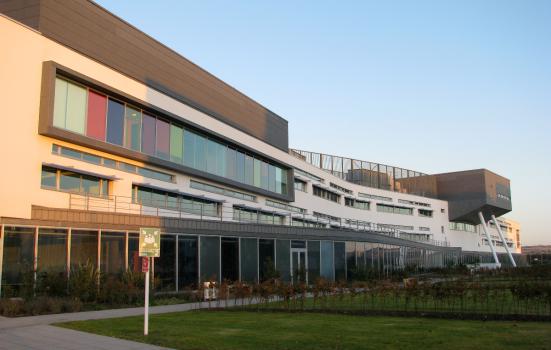 Exterior shot of Queen Margaret University