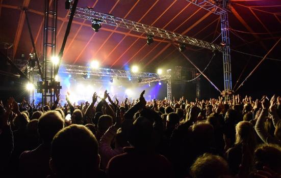 Towersey Festival, pictured here in 2018