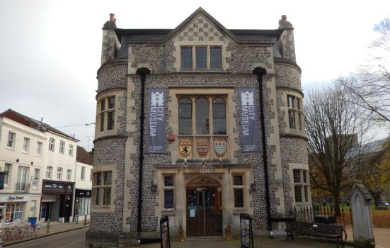 The exterior of Winchester City Museum