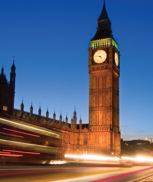 The houses of parliament