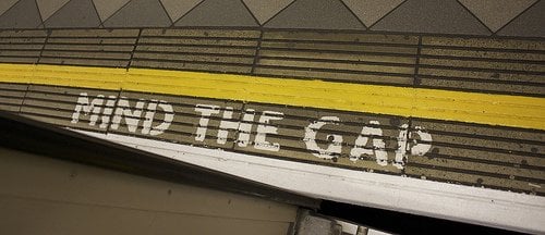 Mind the gap!