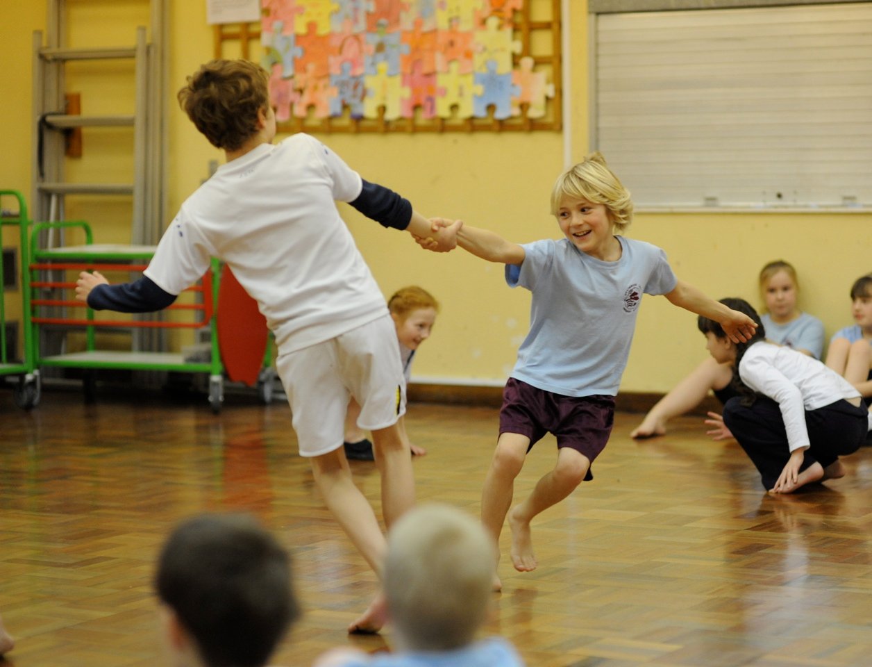 Image of dance workshop in school