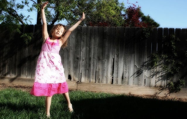 Photo of girl dancing