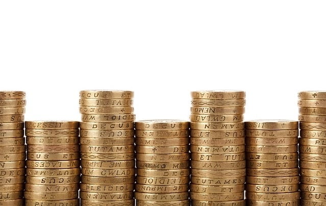 Photo of stacks of coins