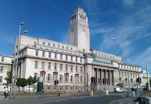 Photo of the Parkinson Building in Leeds