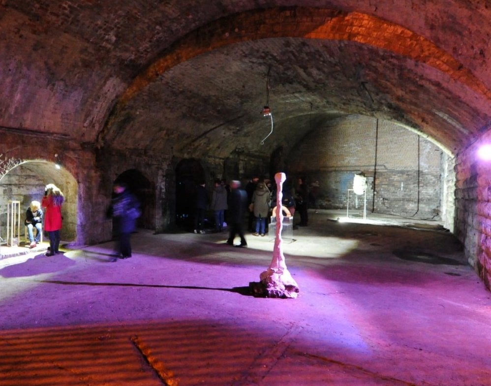 Artwork in railway arches