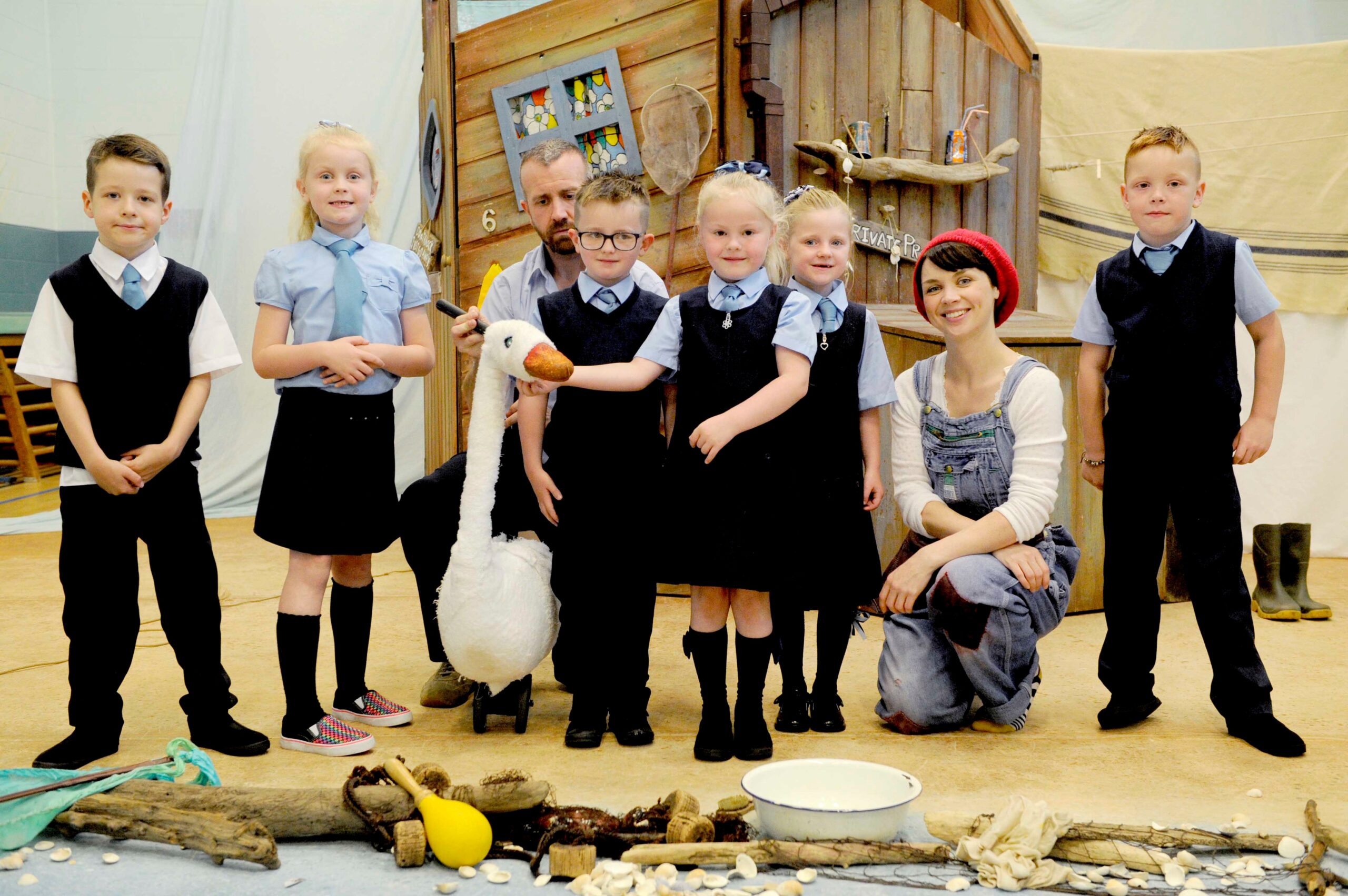 Touring Scottish classrooms