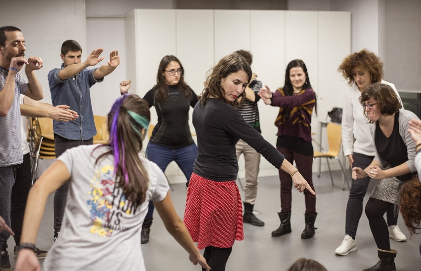 Photo of an acting class