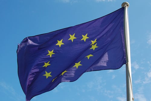 Photo of EU flag