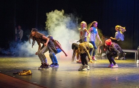 Photo of dancing young people