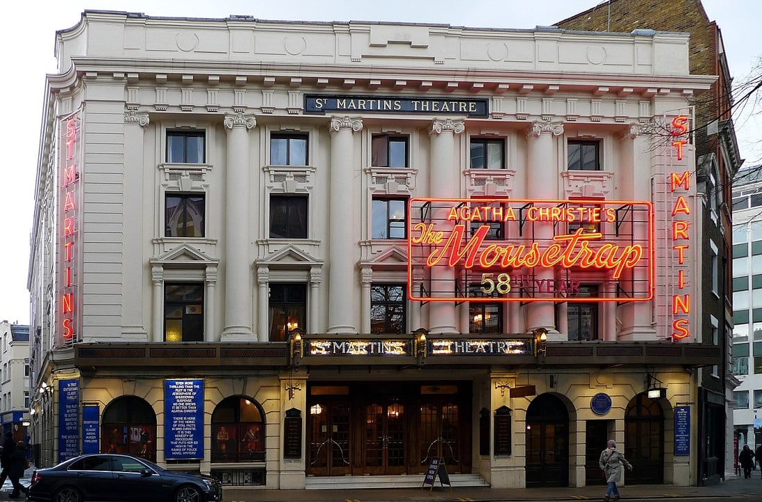 St Martin's Theatre on London's West End