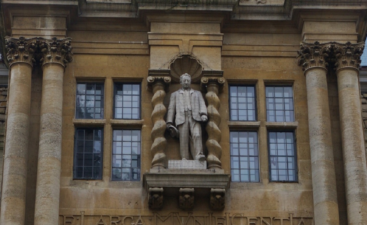 Cecil Rhodes statue oxford university