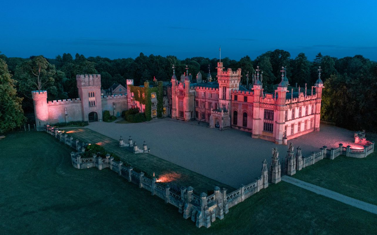 landscape image of Knebworth House