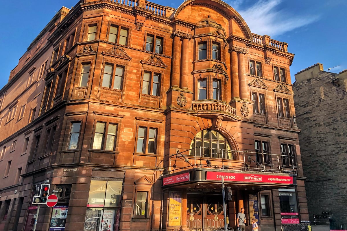 exterior of Edinburgh's King's Theatre