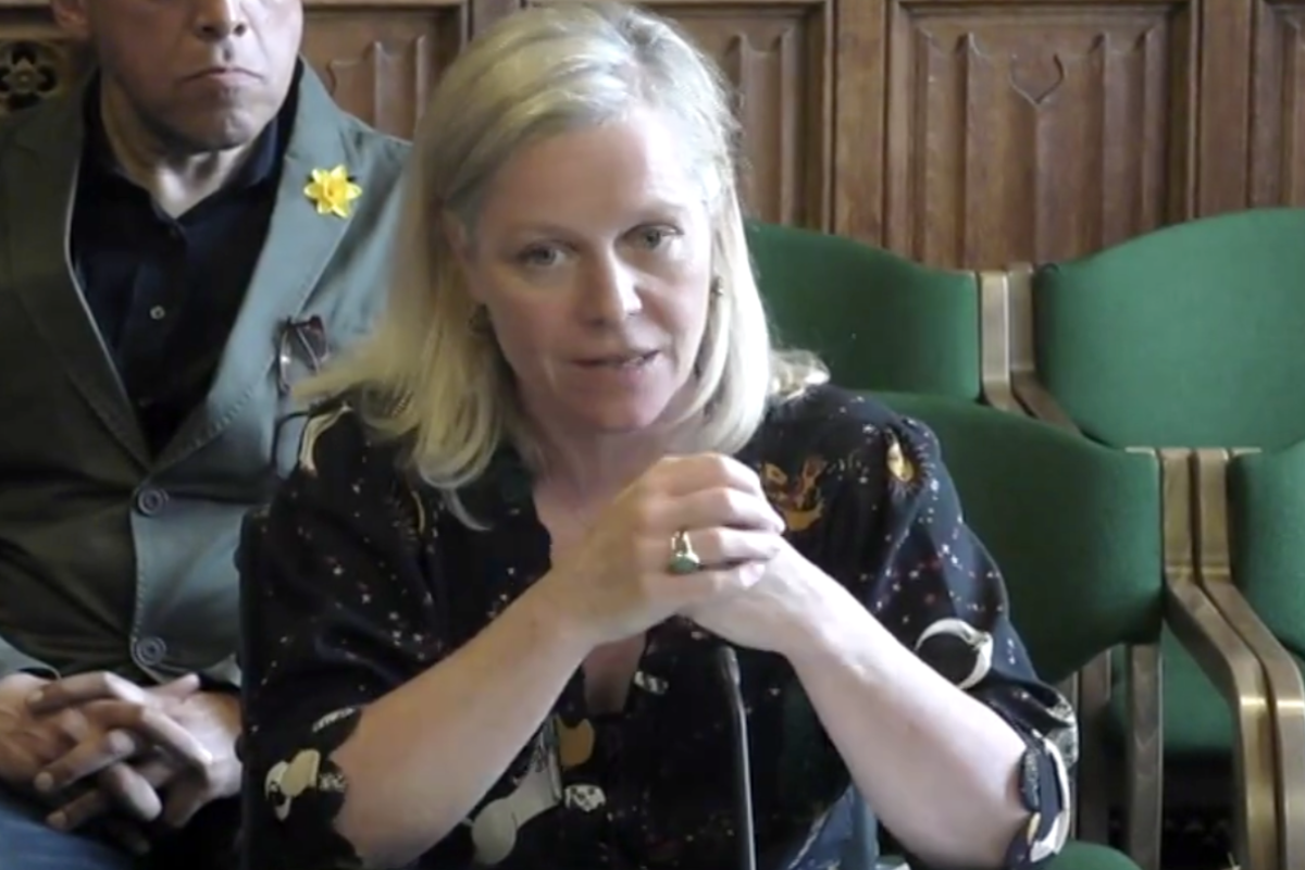 BBC Chief Content Officer Charlotte Moore speaking to the DCMS Committee today