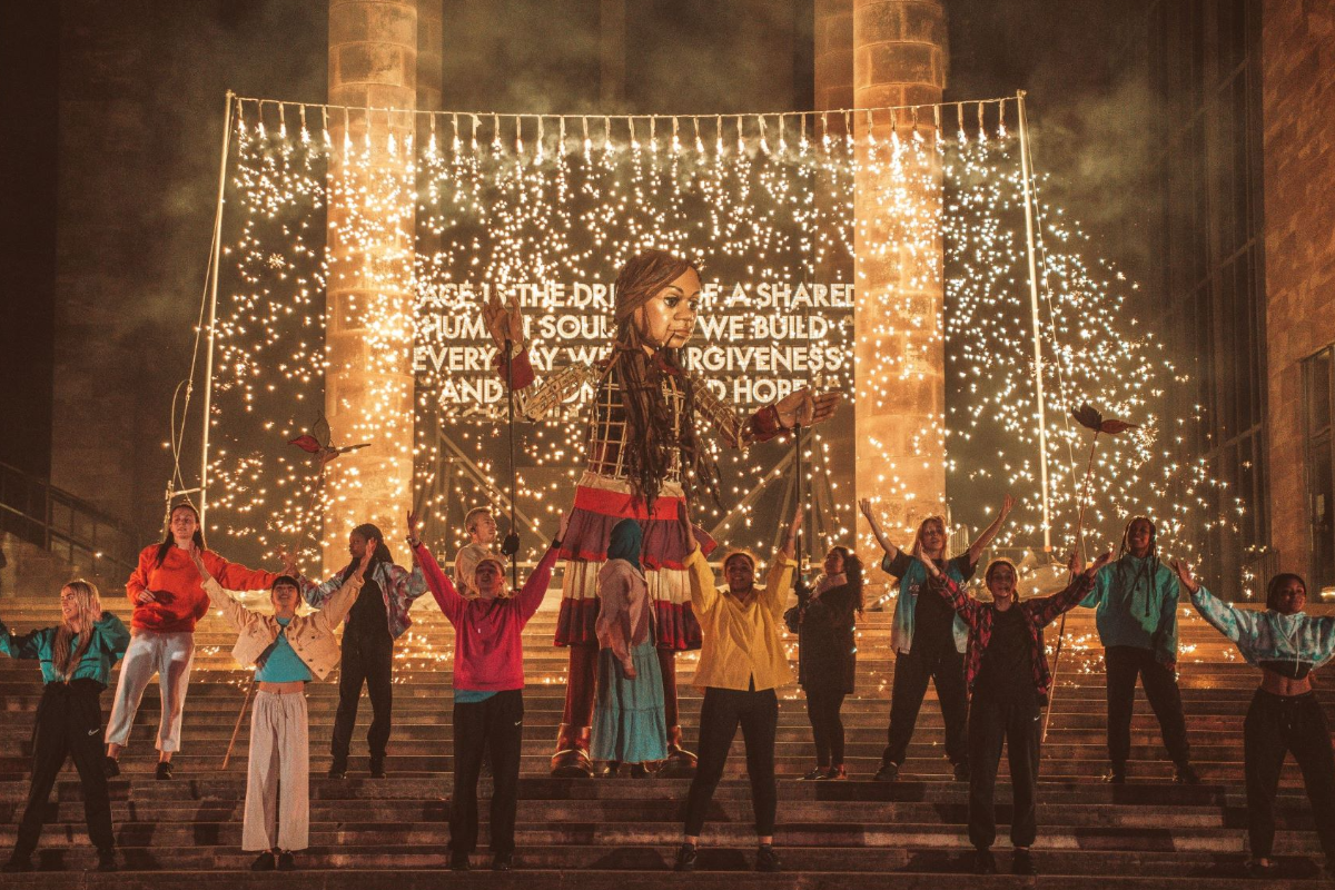 The Walk evening performance, Coventry City of Culture 2021