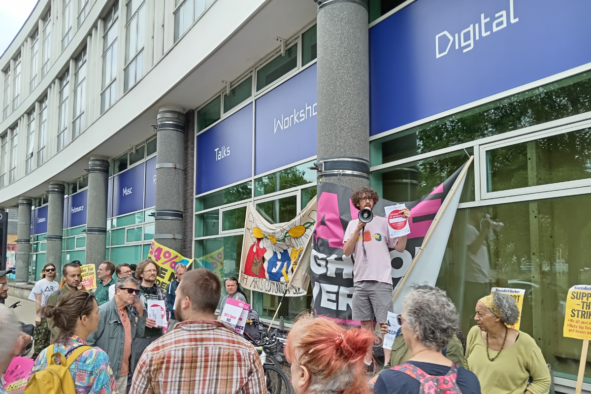 Protest over Brighton Centre for Contemporary Art closure