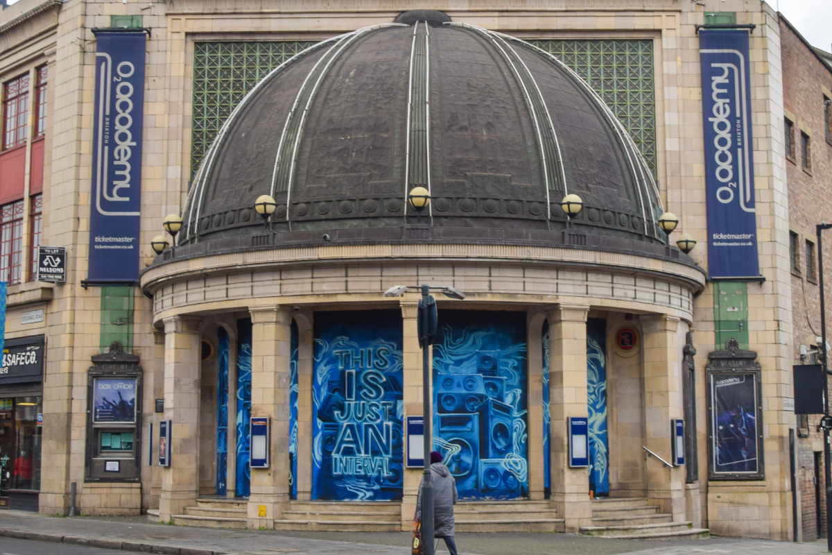 exterior of Brixton Academy