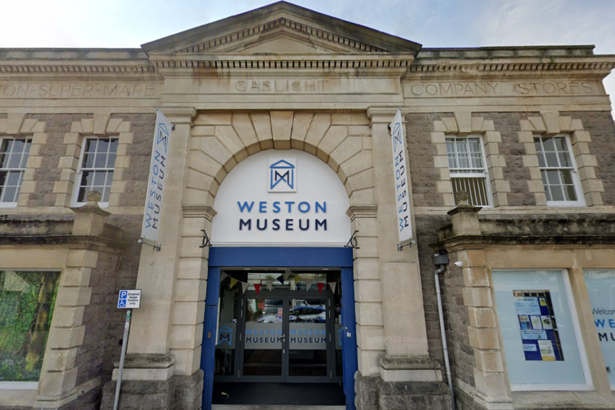 The front entrance of Weston Museum