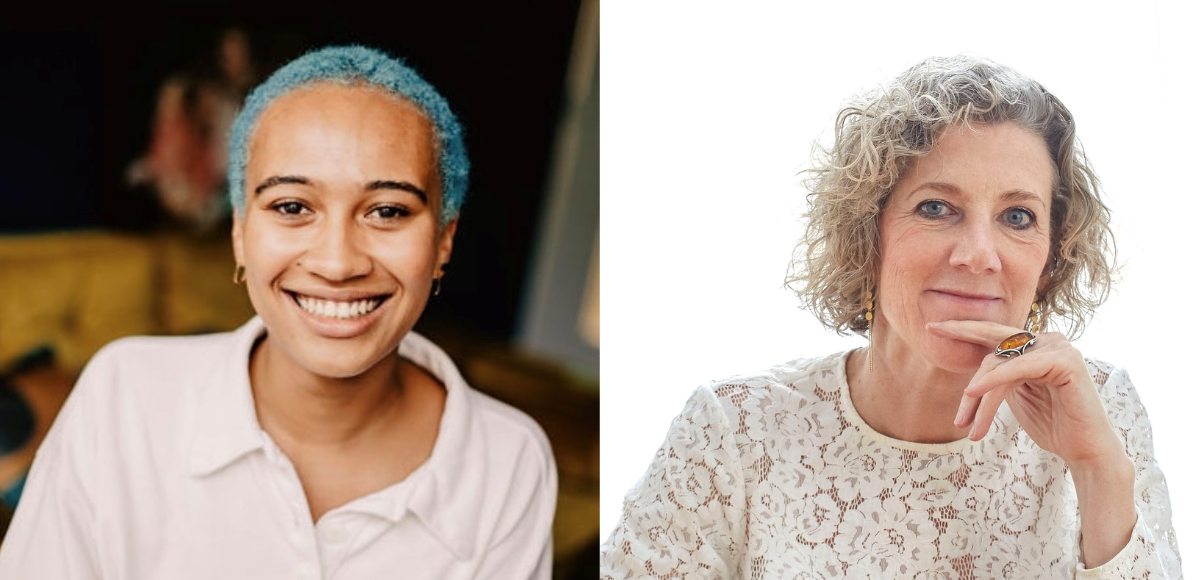 Headshots of Pia Richards Glockner and Jacqueline Hurt