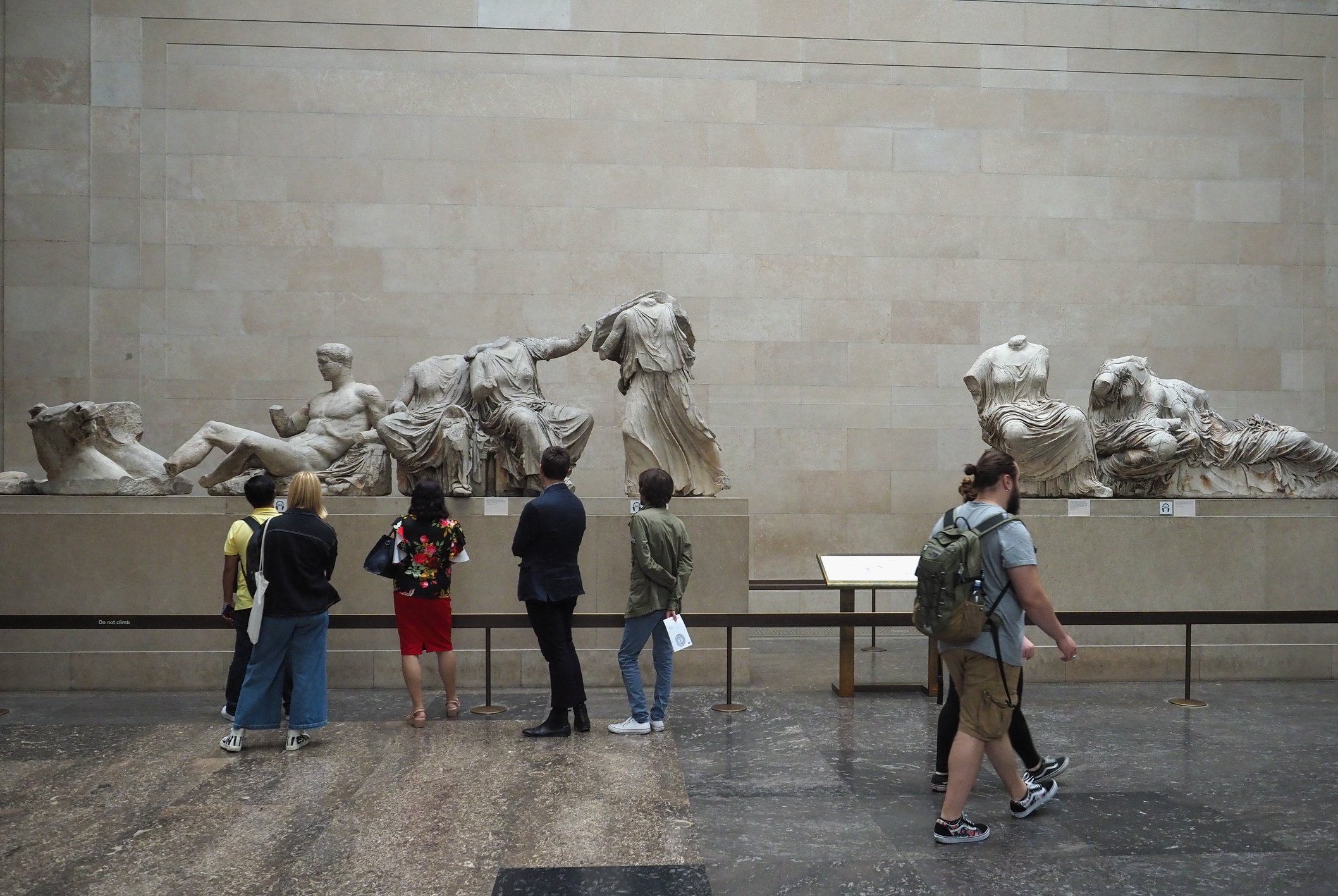 London, Uk - Circa September 2019: Parthenon sculptures at the British Museum