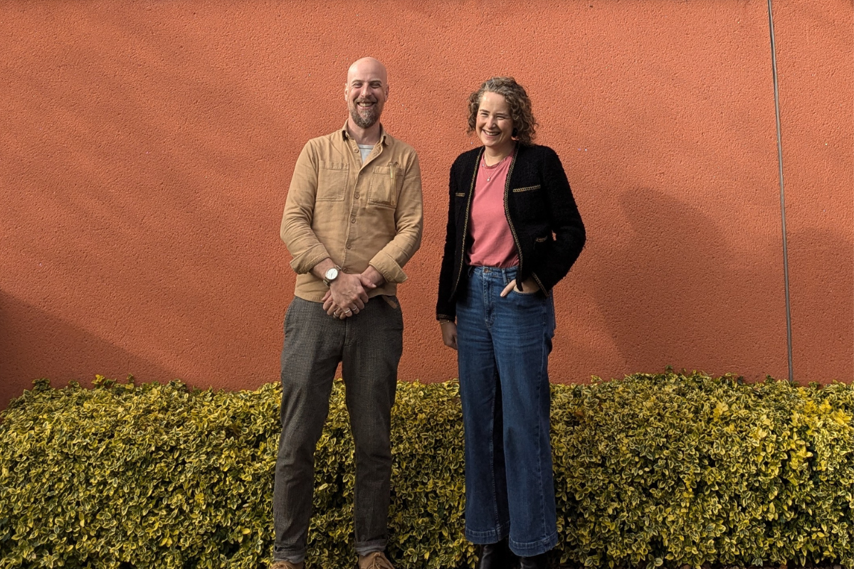 Daniel Clark (left) and Sarah Robertson (right)