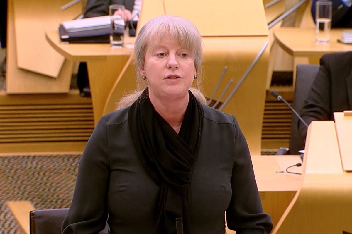 Scottish  Finance Secretary Shona Robison delivers the December 2024 draft budget Scottishparliment.tv